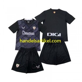 Athletic Bilbao Torwart Kinder Heim Trikotsatz 2024/25 Kurzarm